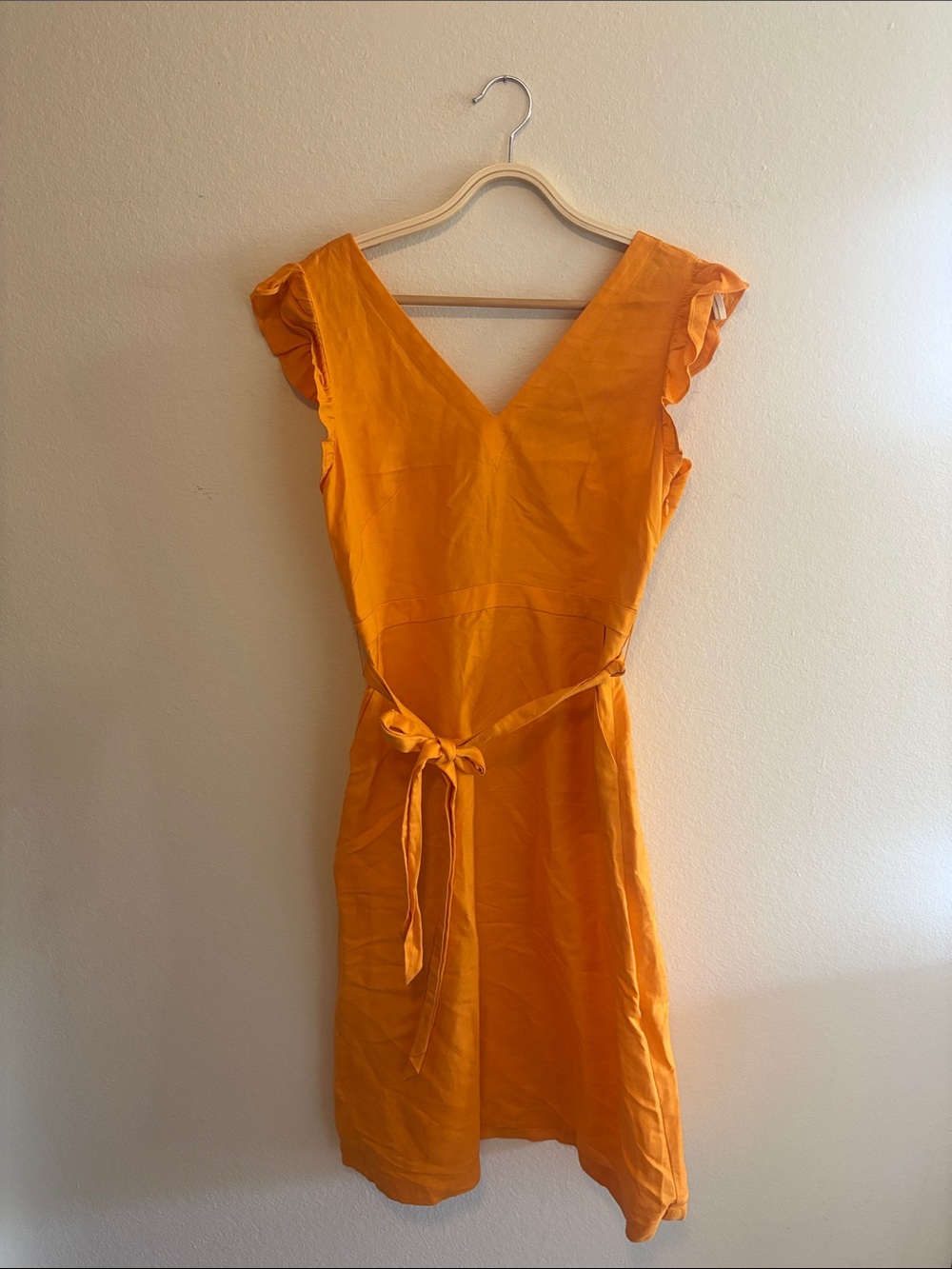 Loft Linen Blend Dress - Picture 2 of 5